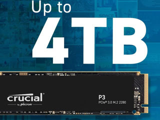 Crucial p3 4tb pcie gen3 3d nand nvme m.2 ssd, up to 3500mb/s - ct4000p3ssd8 foto 3