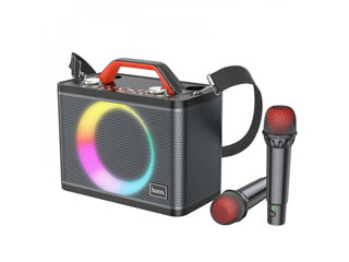 HOCO BS57 Jenny cu dual microfon wireless karaoke BT