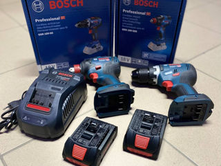 Набор 2в1 аккумуляторных инструментов Bosch Professional 18V foto 5