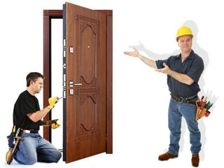 Монтаж дверей, окон, лестниц и любых деревянных конструкций