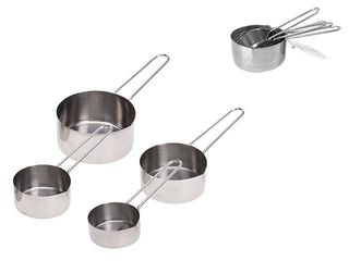 Set Recipiente De Masurare Cu Maner Eh 4Buc, Inox foto 1