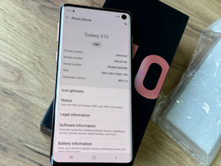 Samsung S10 8/128gb шикарном цвете foto 5