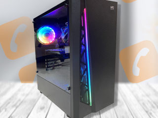 Корпус HPC R-05 ATX с блоком питания на 650W , сarcasă cu bloc alimentare 650W , RGB Case foto 6