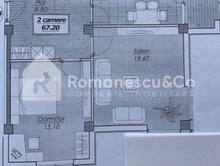 Apartament cu 2 camere, 67 m², Botanica, Chișinău foto 6