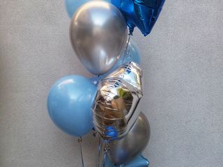 Balul de absolvire decor cu baloane baloane cu heliu выпускной бал шары с гелием foto 10