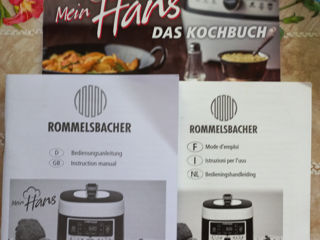 Nou - Aparat de gătit sub presiune Rommelsbacher MD1000