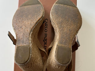 басаножки, Sandale-platforme Carlo Pazolini foto 4