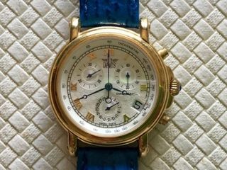 Davis Chronograph Retro Collection men's wristwatch