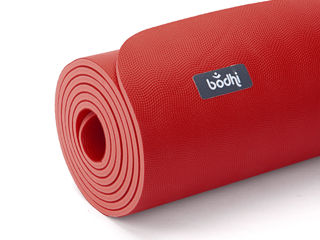 Mat Pentru Yoga  Bodhi Ecopro Diamond Red -6Mm foto 1