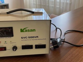 Stabilizator (стабилизатор) kasan svc 500 va-0.35 kw 220 v foto 1