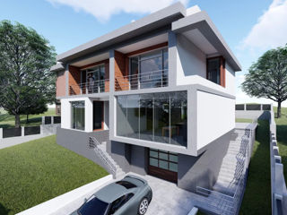 Proiect de casă modernă cu 4 dormitoare, S+P+E, 283.5 m2, Renovare/Arhitect/Inginer/Construcții foto 3