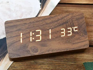 Ceas deșteptător Xiaomi Mi Smart Clock.Xiaomi Mijia Bluetooth будильник температуры и влажности . foto 3