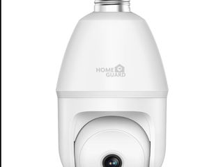 Camera IP Wireless PTZ exterior Homeguard 4MP, IR, alb foto 0