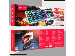 Gaming Set 2 in 1 (Tastatură + Mouse cu iluminare) foto 4