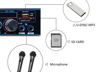 Amplificator de sunet Teli BT-309A 200W cu garantie 1 an si cu livrare gratuita ! foto 3