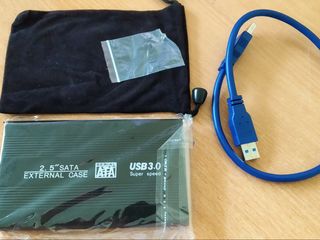 USB 3.0 SATA External Hard Drive HD Enclosure/Case Drop Shipping High Quality 2.5" foto 2