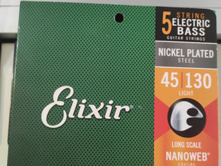 Elixir 5 Strings Bass 45-130 Nanoweb