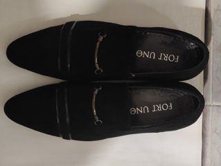 Продам туфли мужские новые черного цвета из натуральной замши  , Турция ,.Цена 1100 лей. foto 3