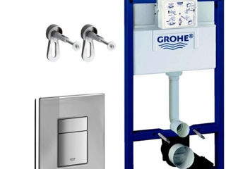 Rama WC suspendat Grohe + Buton, Germany foto 2