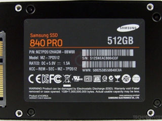 SSD Samsung 840 Pro - 128Gb / 256Gb / 512Gb / 1 Tb foto 3