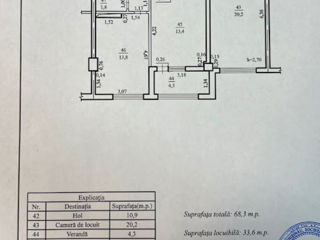 Apartament cu 2 camere, 68 m², Ciocana, Chișinău foto 2