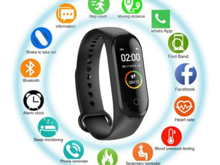 Фитнес браслет smart band M5 и  M6! Супер подарок на любой праздник! foto 7