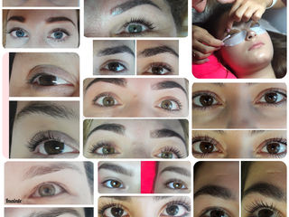 Laminarea genelor+Vitamin Lash Botox foto 2