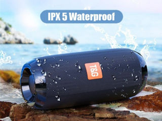 Boxă Portabilă Bluetooth T&G - IPX5 Waterproof