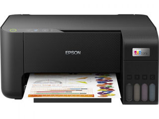 Multifunctional inkjet color Epson EcoTank L3250, A4, Wireless, WiFi Direct, USB, Negru foto 1