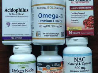 Omega 3, Calciu, Magneziu, D3, Colagen, Zinc, Multivitamine, Cranberry foto 2