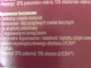 Set absolut nou din 2 bustiere absolut noi și  foarte comode, merg la mărimea L-XL,  se aranjează și foto 6