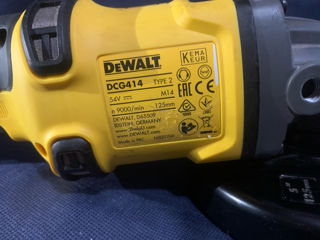 Bolgarca flex Dewalt DCG414 foto 2