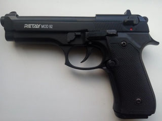 Пистолет стартовый холостой Beretta 92 9 mm. (не требует разрешение) foto 8