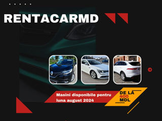 RentacarMD  ofera spre chirie  mai multe  automobile foto 3