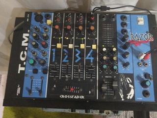 Stereo dj mixer