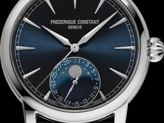 Frederique Constant Slimline Manufacture Classic Moonphase Date Automatic Watch Часы Ceas RRP 3895€