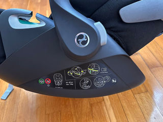 Scoica /scaun auto Cybex Cloud Z2 i-size Deep Black Plus foto 5