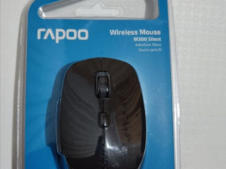 Mouse Rapoo M300, silent multi mode, negru, fără fir