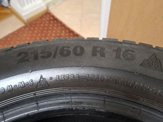 Roți de iarna continental 215/60 r16 foto 2