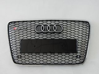 Решетка радиатора Audi Q7 в стиле S-line / RS Grille SQ7 09-15 решетка AUDI тюнинг Ауди Q7 audi q7 foto 2