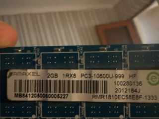 Ramaxel - 2GB 1333Mhz PC3-10600U DDR3