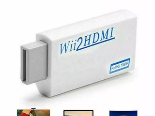 Адаптер для   Консоли Nintendo Wii  -hdmi 150 lei foto 8