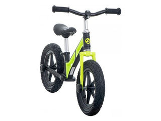 Runbike pentru copii Gimme Balance Bike Leo, Green Nou la super preț, cantitate limitată