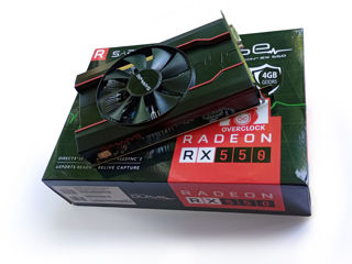 Видеокарта Sapphire Pulse AMD Radeon RX 550 4GB foto 4