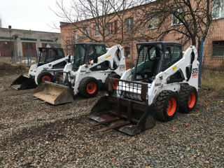 Miniexcavator bobcat lucrari foto 8