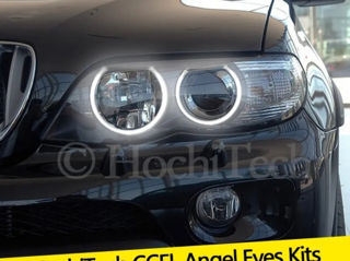 BMW /Potcoave led faţă set/  4 capace mici la roţi ( mijloc)E39/E60/X5