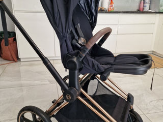 Cybex Priam IV, Rose Gold 3 в 1. Onyx black foto 2