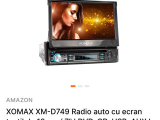 Se Vinde Auto-Xomax Nou In Cutie Urgent Adus Din Germania DVD/CD/MP3/AUX/Bluetooth Audio foto 7