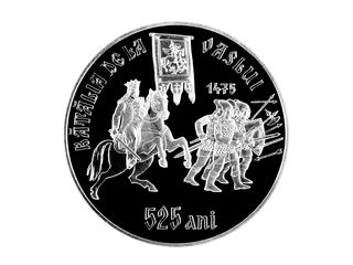 Монеты Молдовы в серебре. Monede MD de argint si aur, de argint si aur, jubiliare si comemorative foto 4