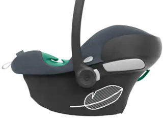 Scaun auto cybex aton b2 i-size + adaptere balios s sau talos s foto 3